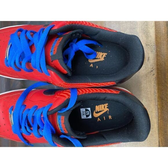 Nike Air Force 1 World Basketball Barcelona 2012 Red & Blue Men’s Size 9.5 main image 7